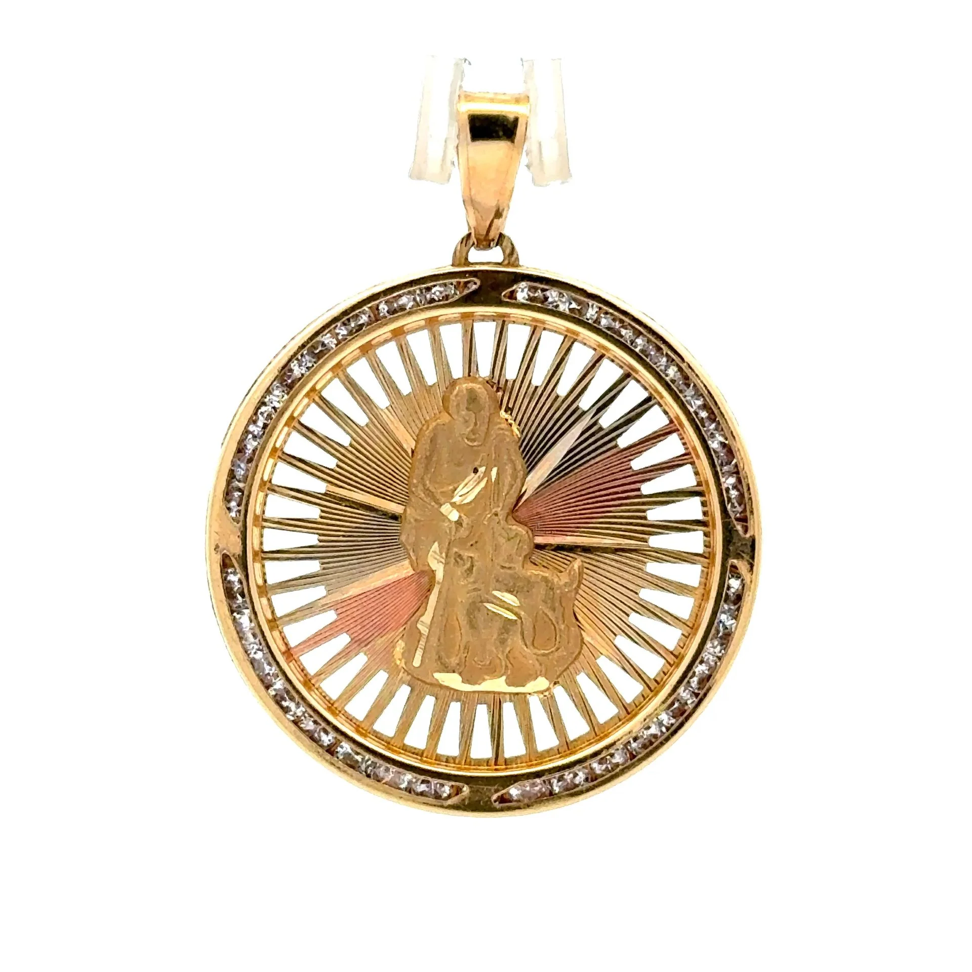 Pendant ‘San Lázaro’ 39.5 10K - Image 3