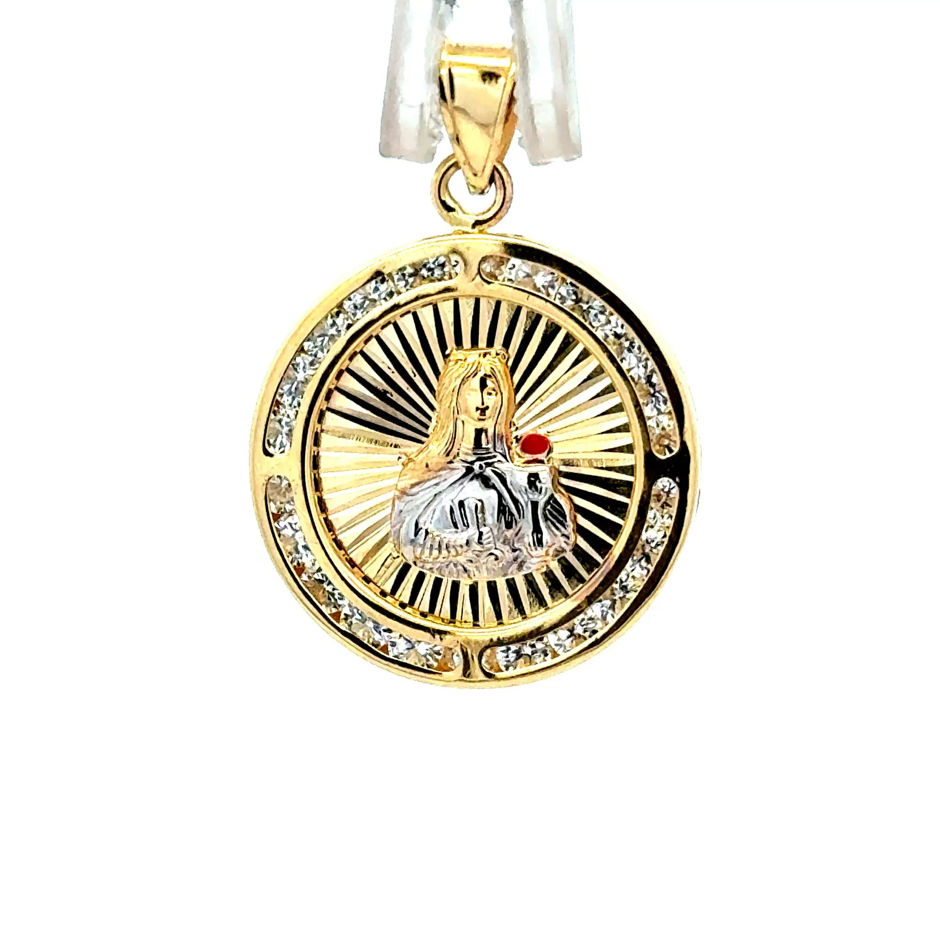Pendant ’Santa Bárbara’ 27 10K - Image 3