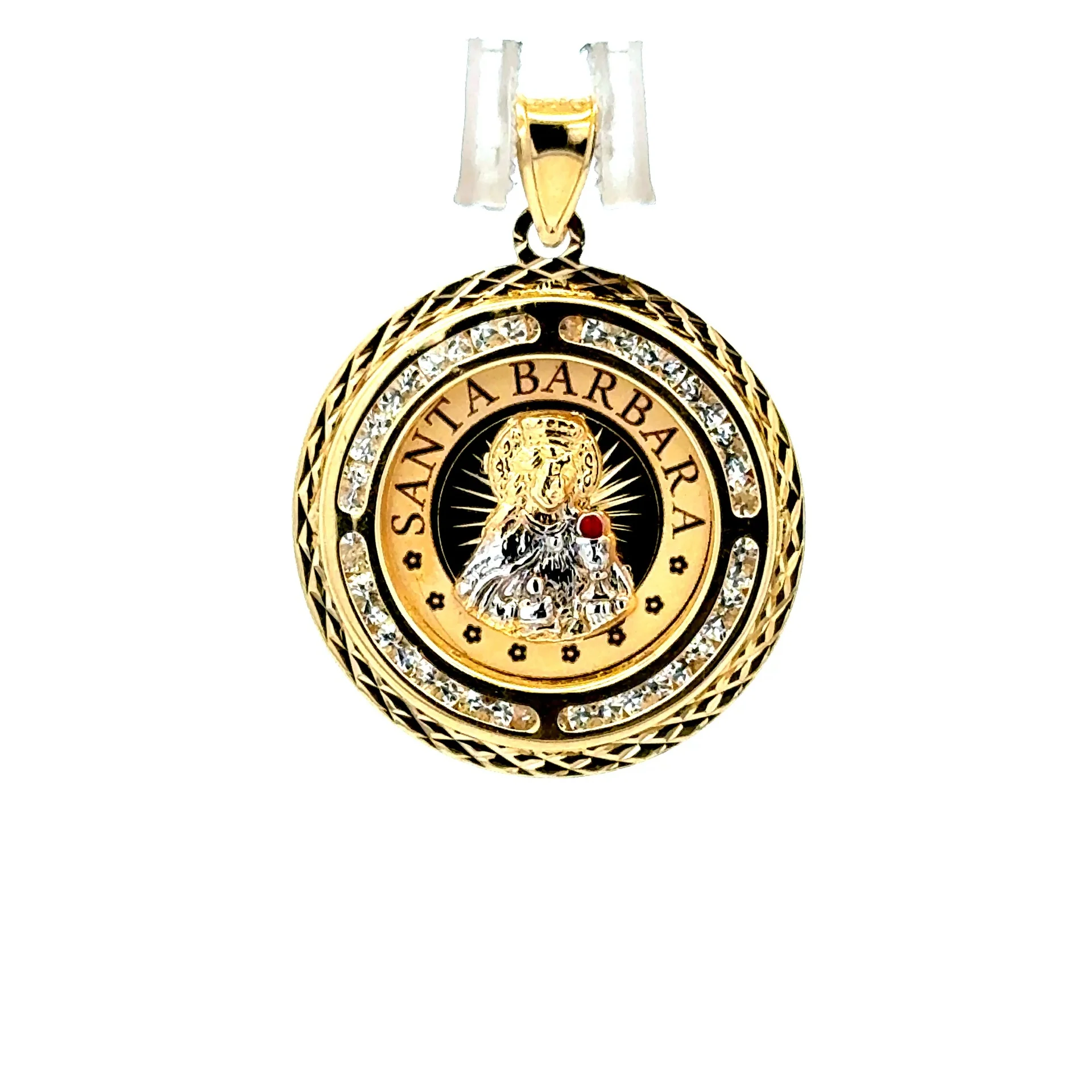 Pendant ’Santa Bárbara’ 28 10K - Image 4