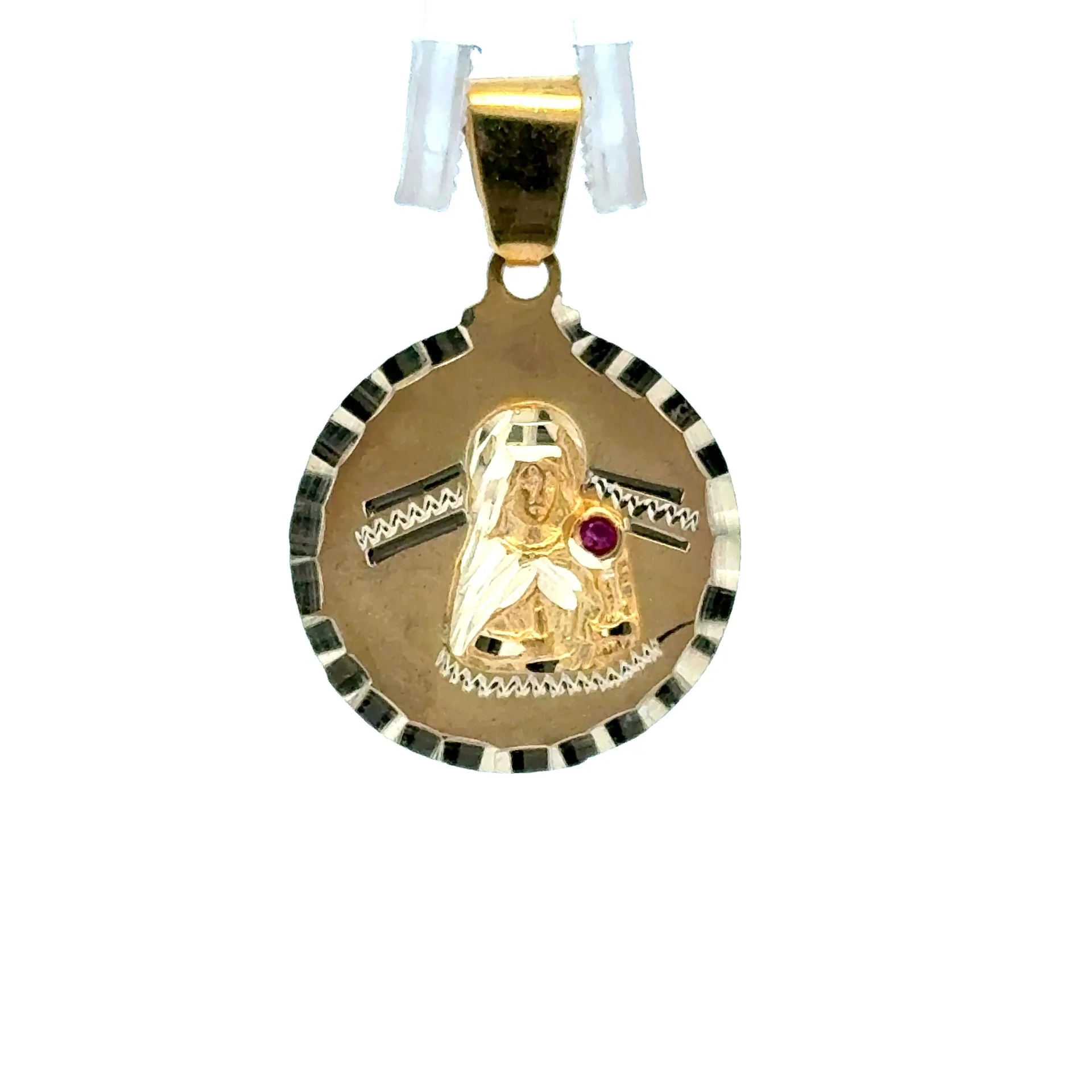 Pendant ’Santa Bárbara’ 28.5 10K - Image 2