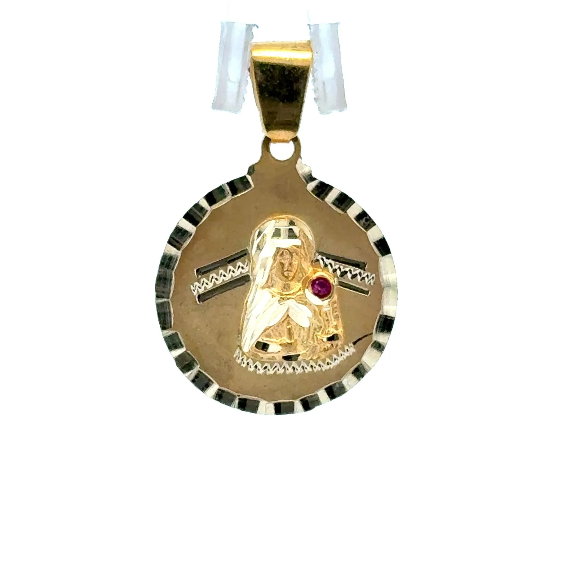 Pendant ’Santa Bárbara’ 28.5 10K - Image 5