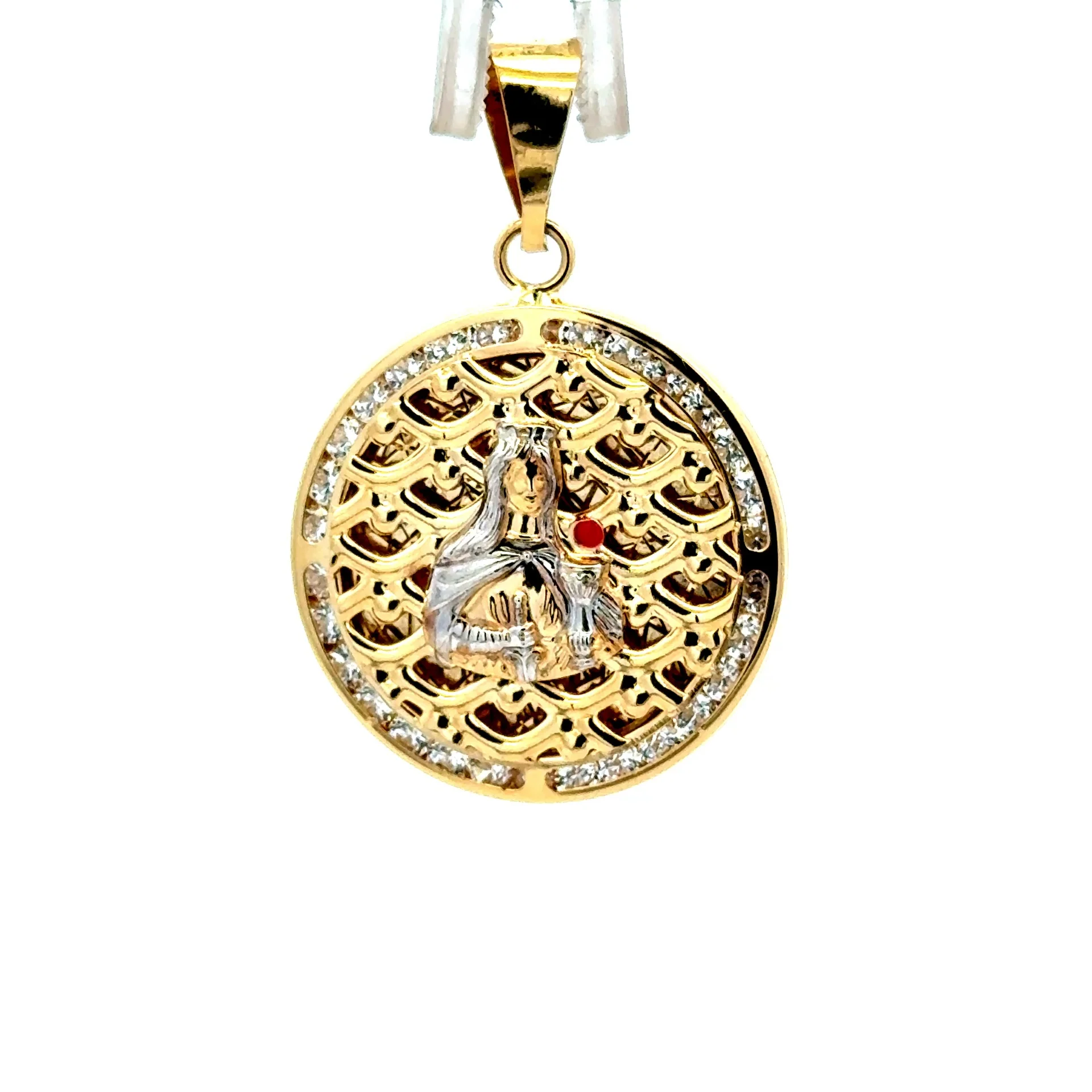 Pendant ’Santa Bárbara’ 37.5 10K