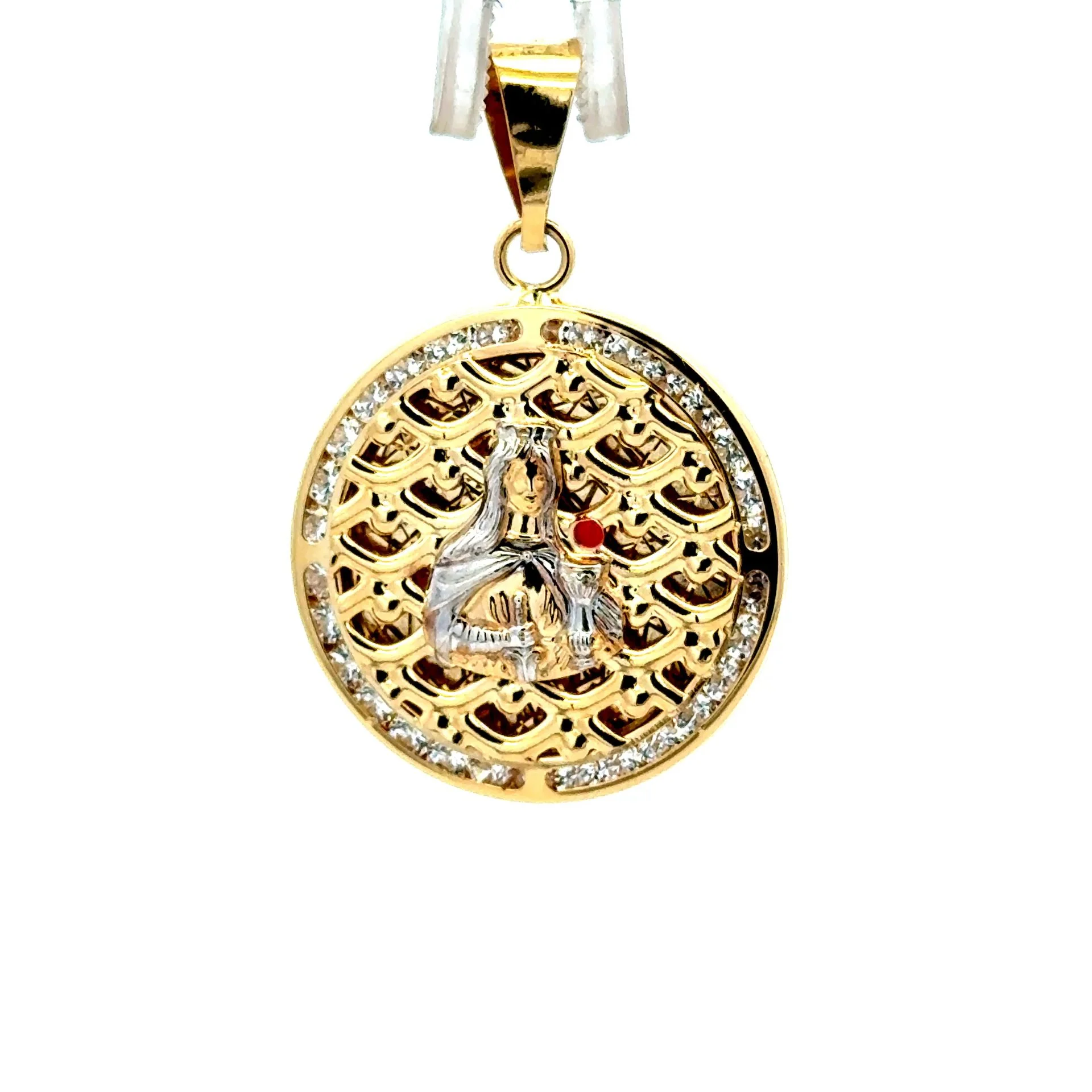 Pendant ’Santa Bárbara’ 37.5 10K - Image 3
