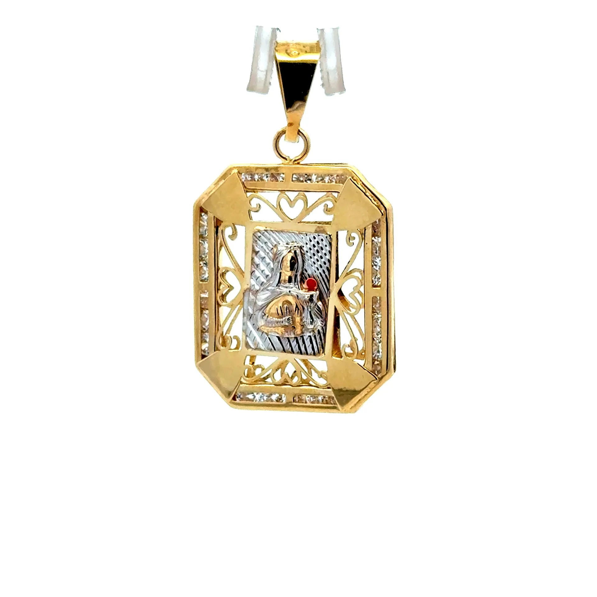 Pendant ’Santa Bárbara’ 38 10K - Image 2