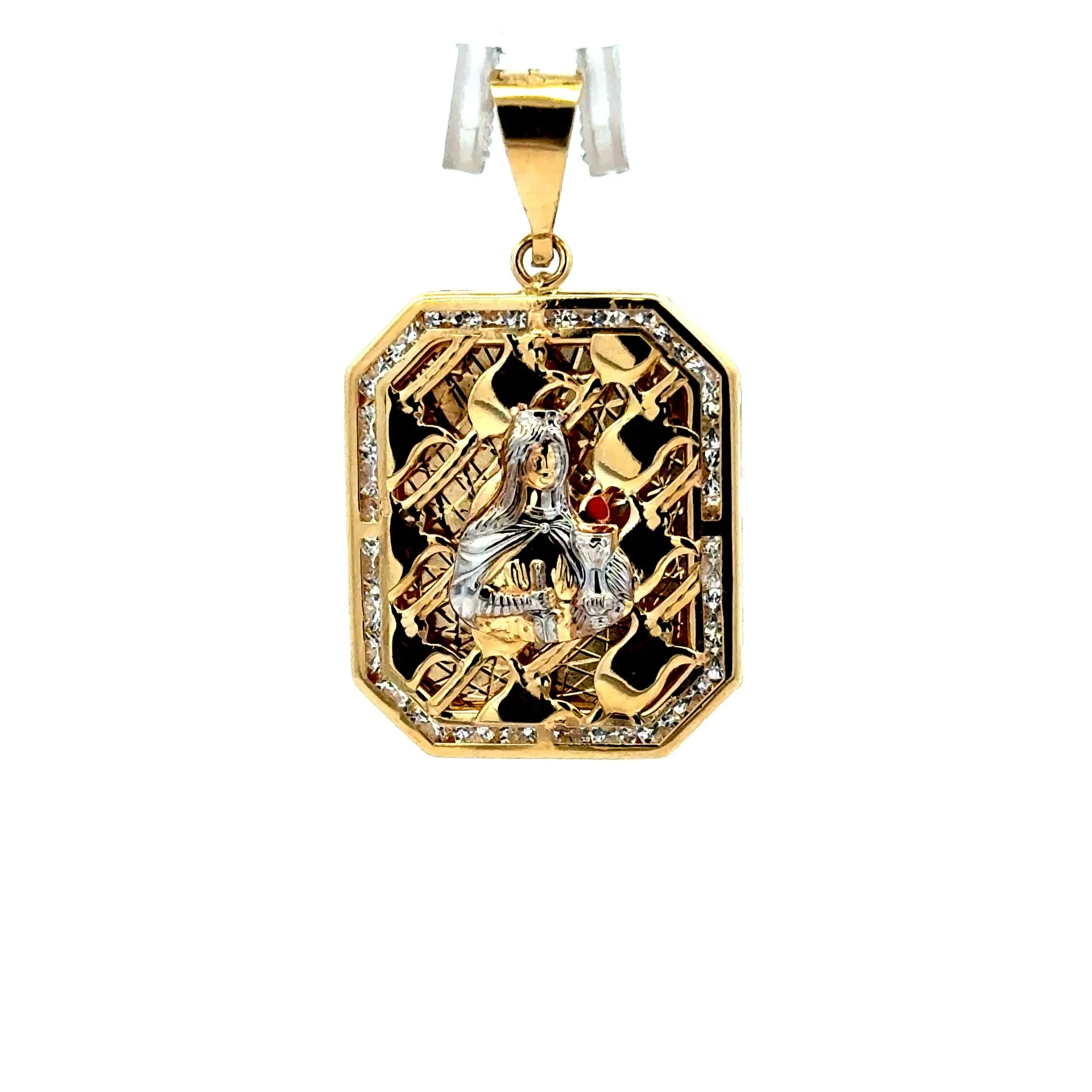 Pendant ’Santa Bárbara’ 38 10K - Image 3