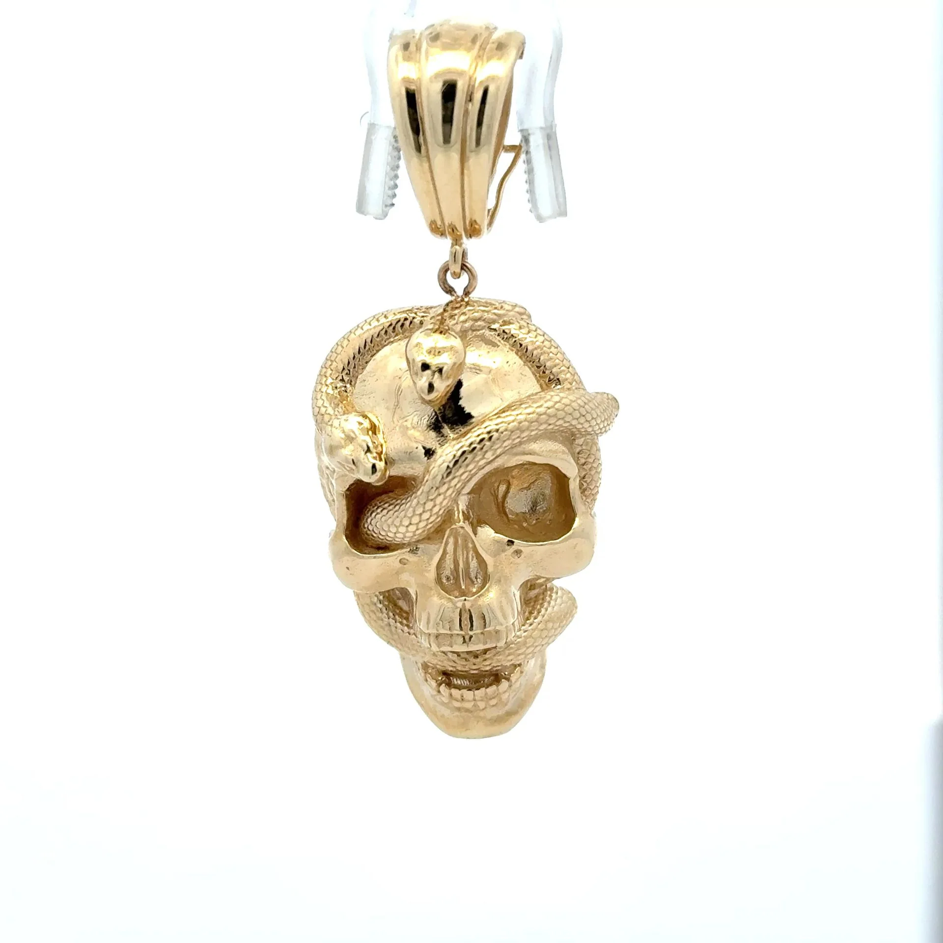 Pendant Skull with Snakes 53 10K - Image 5