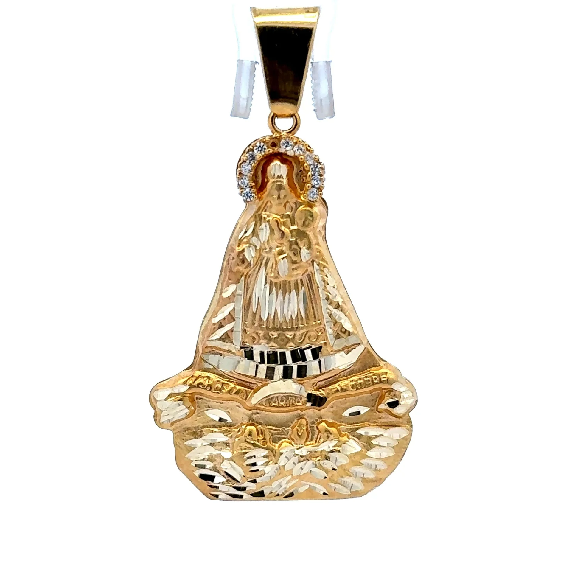 Pendant ‘Virgen de la Caridad del Cobre’ 57.5 10K - Image 5