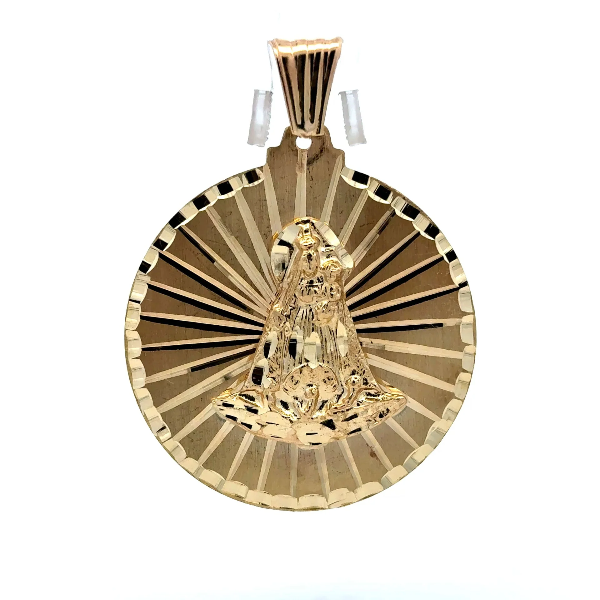 Pendant ‘Virgen de la Caridad del Cobre’ 59 10K - Image 3