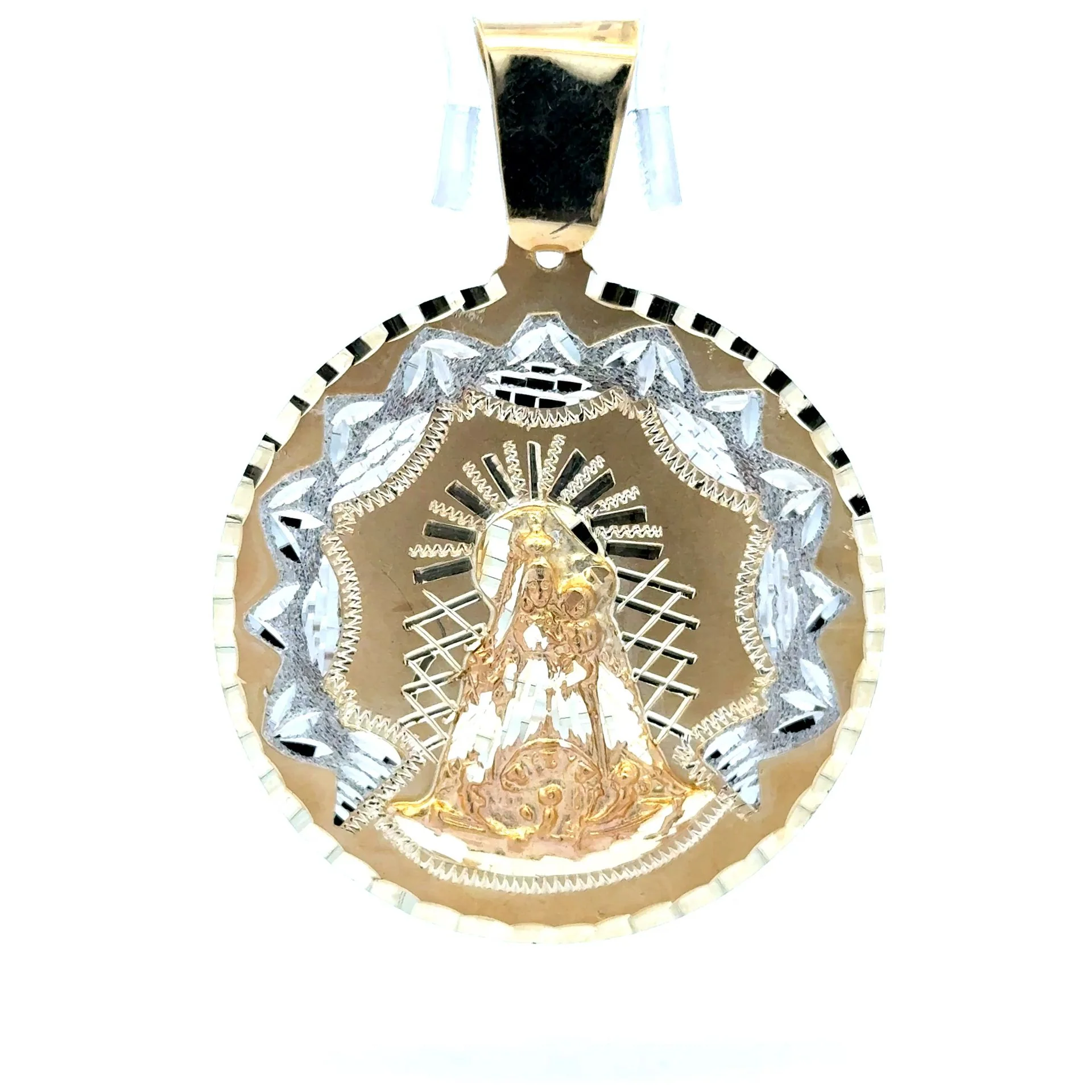 Pendant ‘Virgen de la Caridad del Cobre’ 64 10K - Image 3