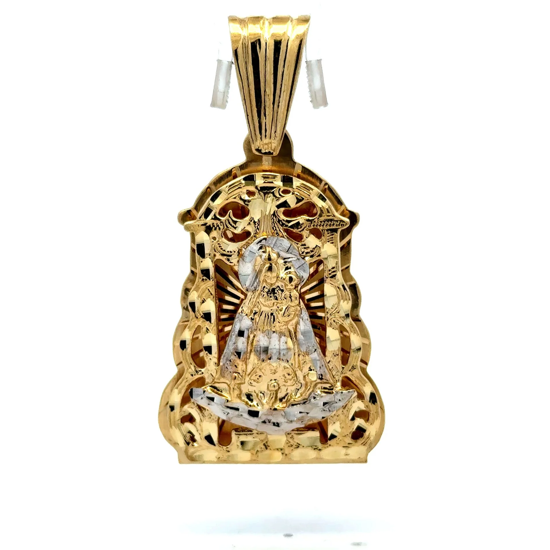 Pendant ‘Virgen de la Caridad del Cobre’ 65 10K - Image 10