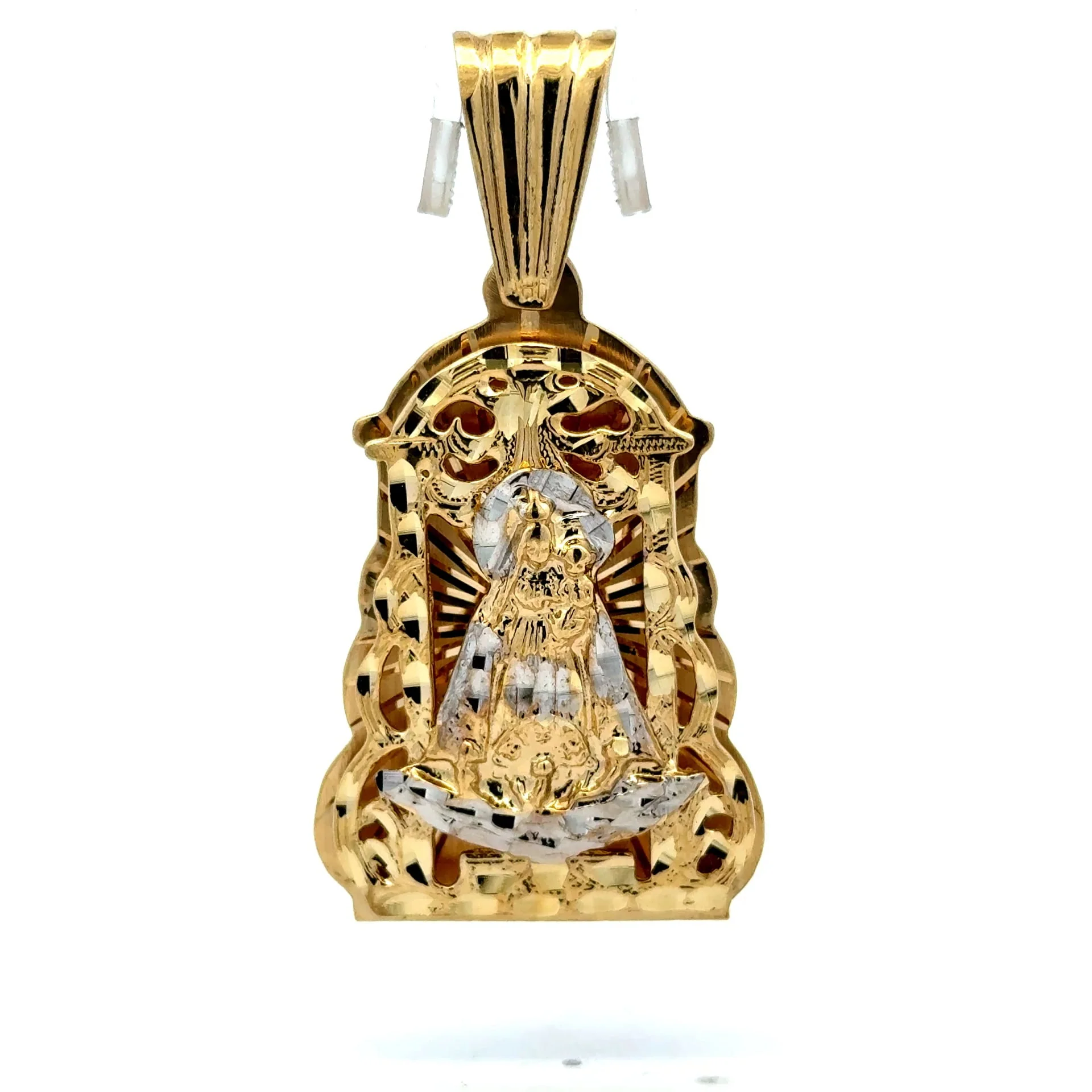 Pendant ‘Virgen de la Caridad del Cobre’ 65 10K - Image 6