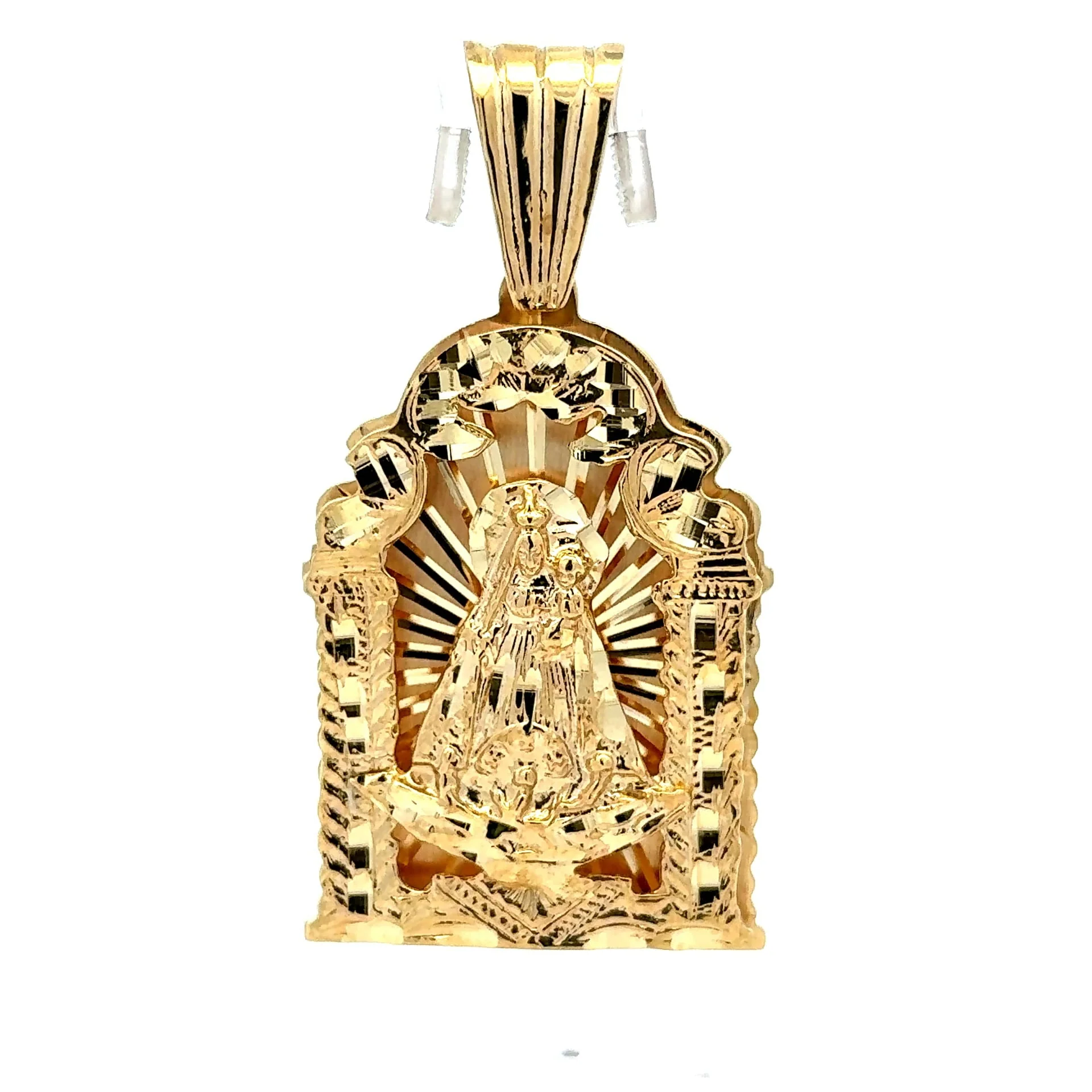Pendant ‘Virgen de la Caridad del Cobre’ 67.5 10K