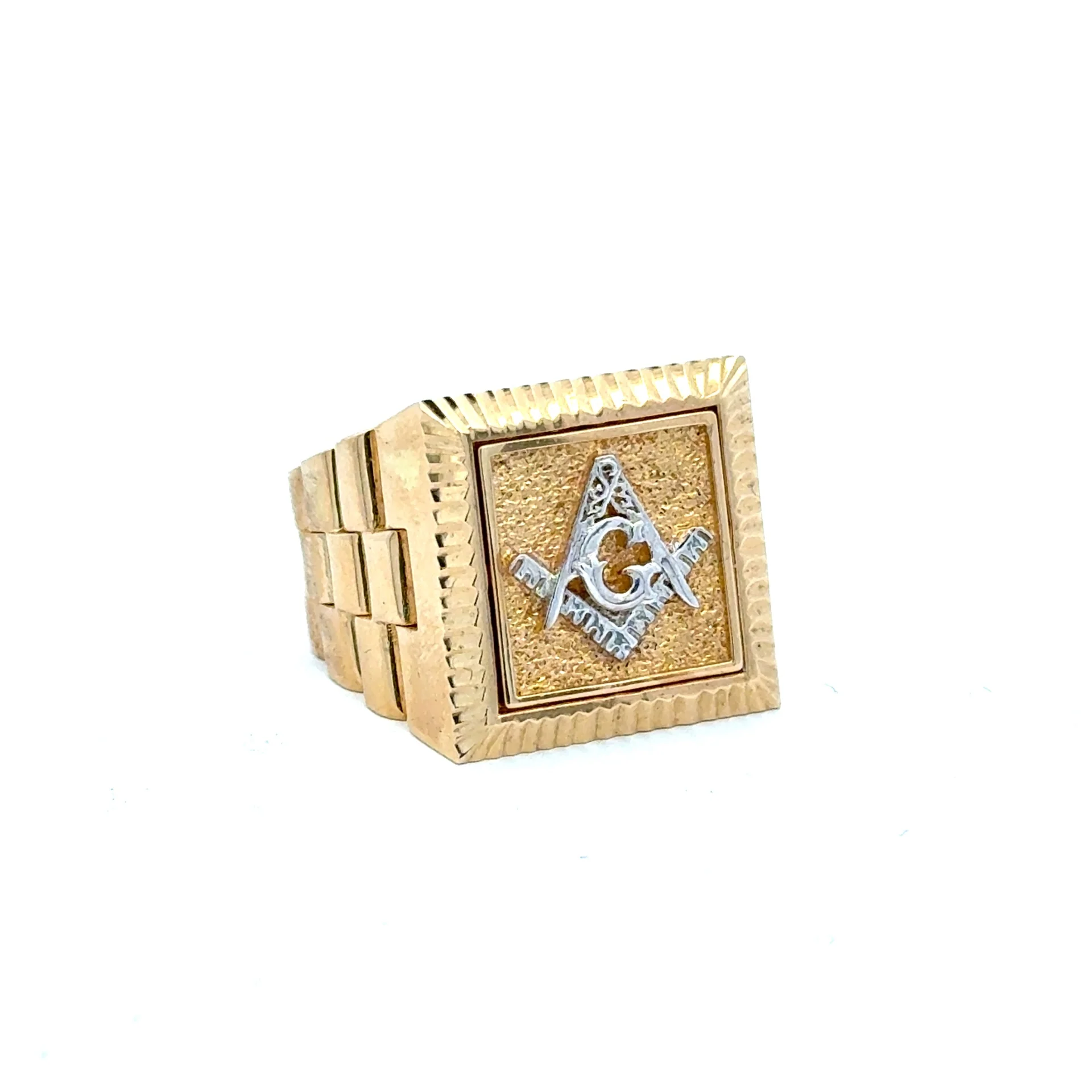 Ring Oyster Mason & G Motif 11.5 6.5mm 10K
