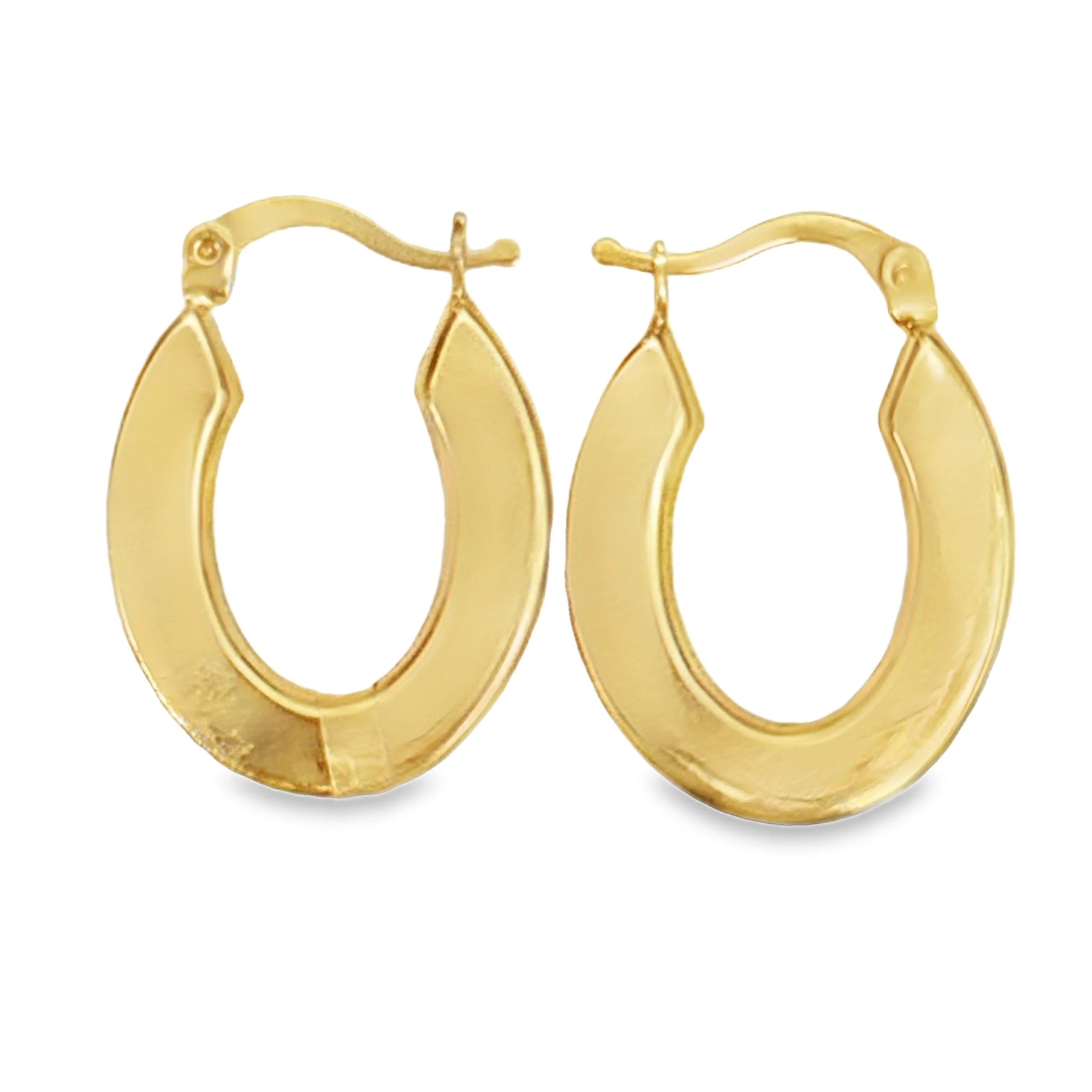 14k Elegant hoop earrings