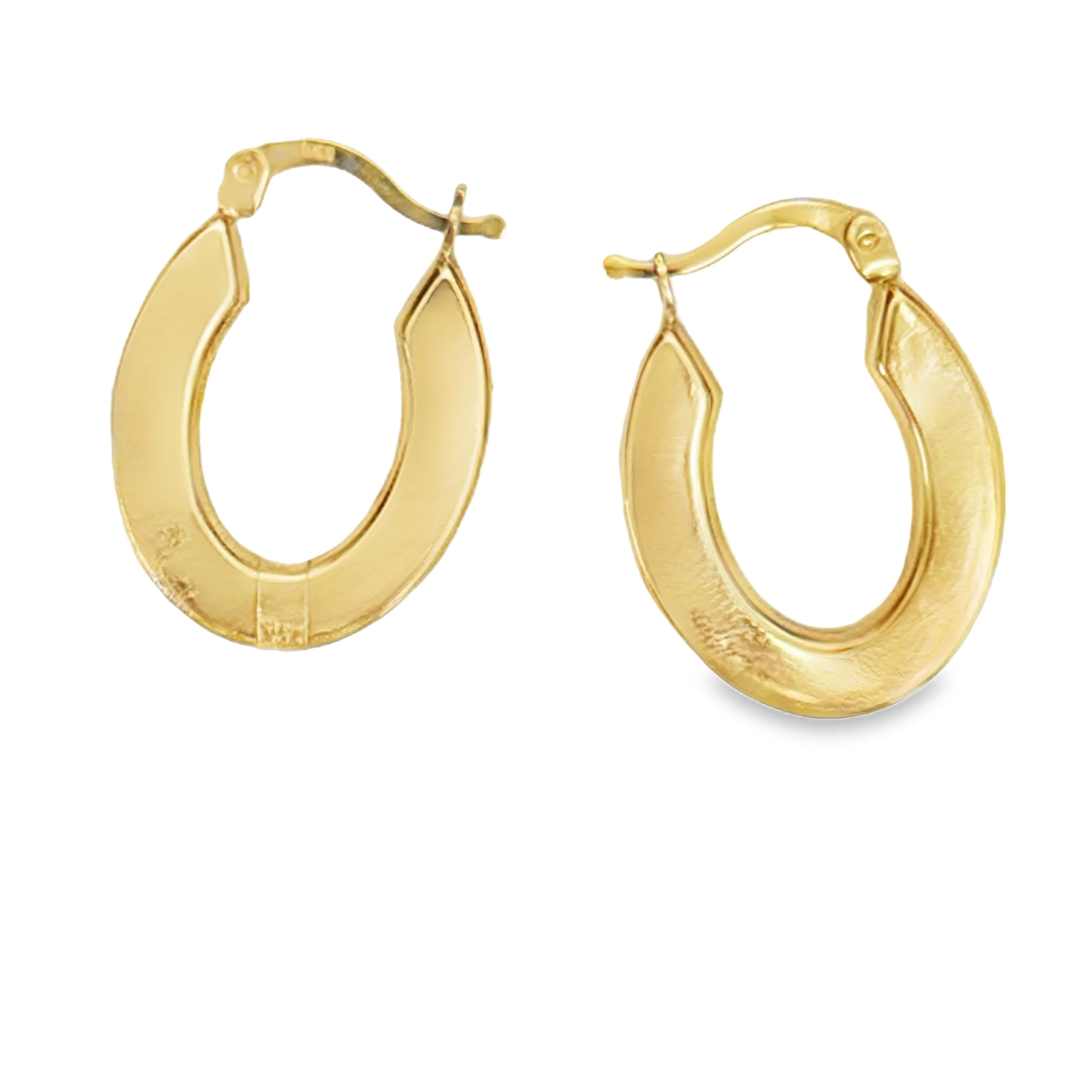 14k Elegant hoop earrings - Image 2