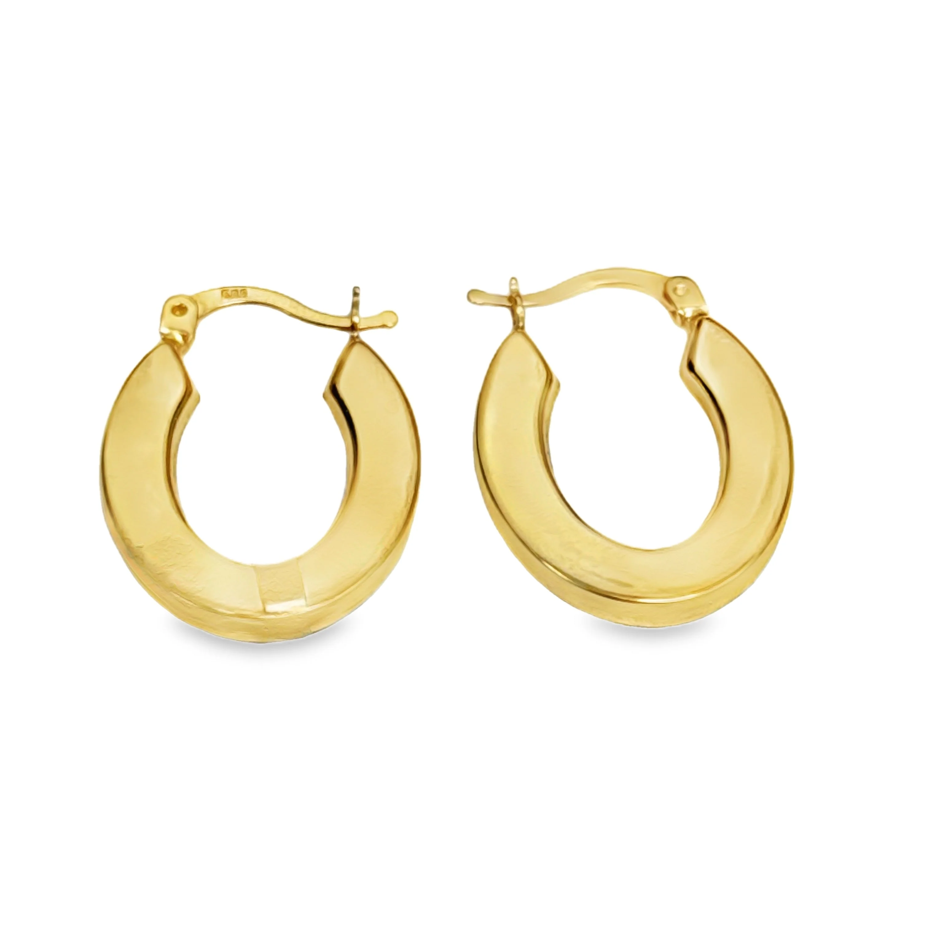 14k Elegant hoop earrings - Image 4